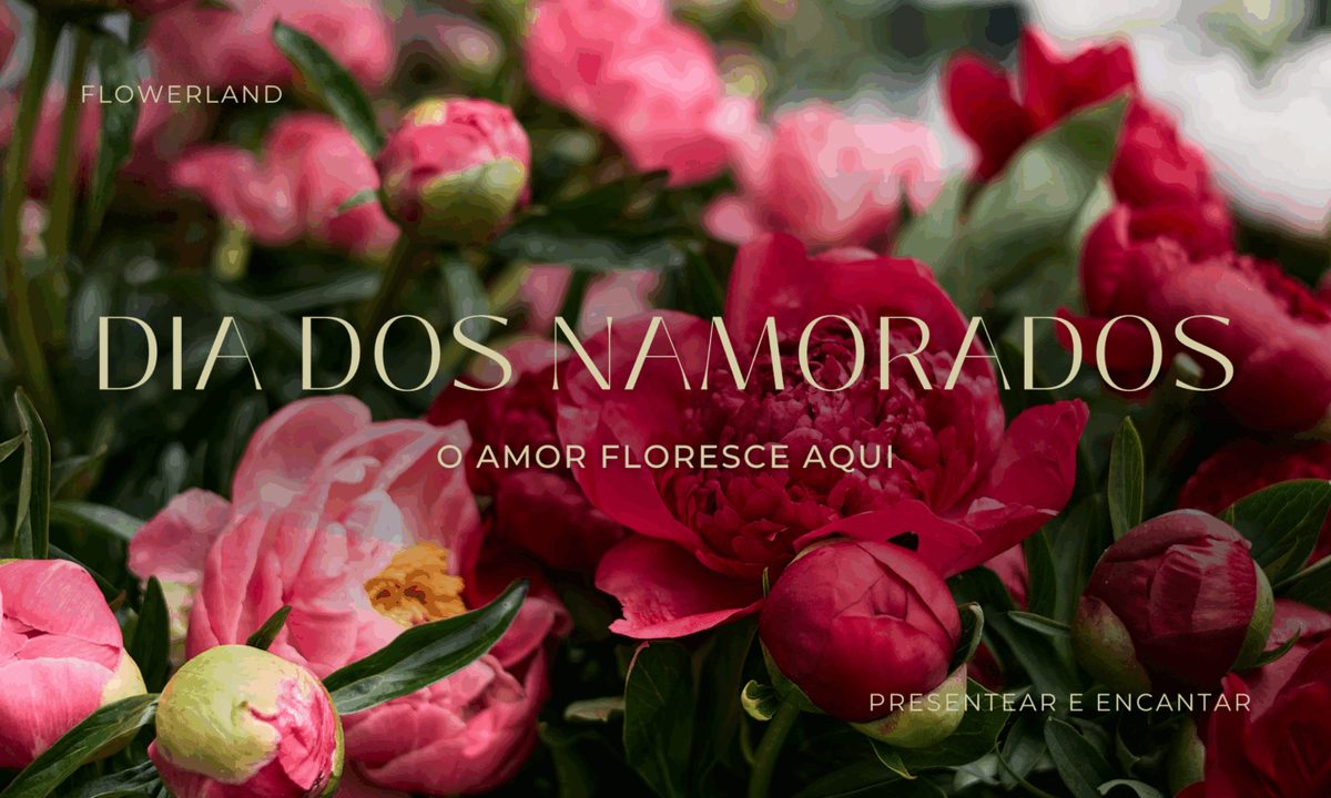 Quando o amor floresce: um Feliz Dia dos Namorados da Flowerland