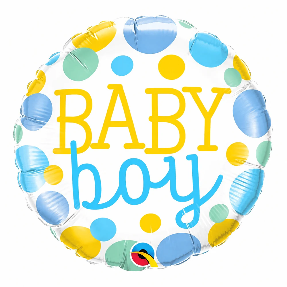 Balão Baby Boy em Foil 18" | Flowerland, floricultura com entrega no Rio de Janeiro