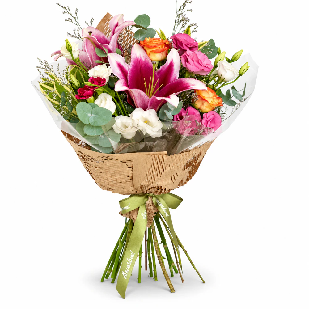 Buquê Leblon – Flores Mistas em Estilo Desconstruído