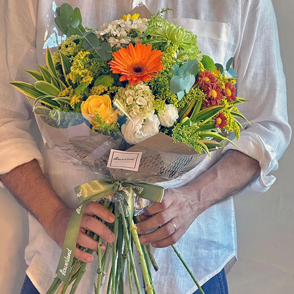 Buquê Primavera Premium | Flowerland, floricultura com entrega no Rio de Janeiro