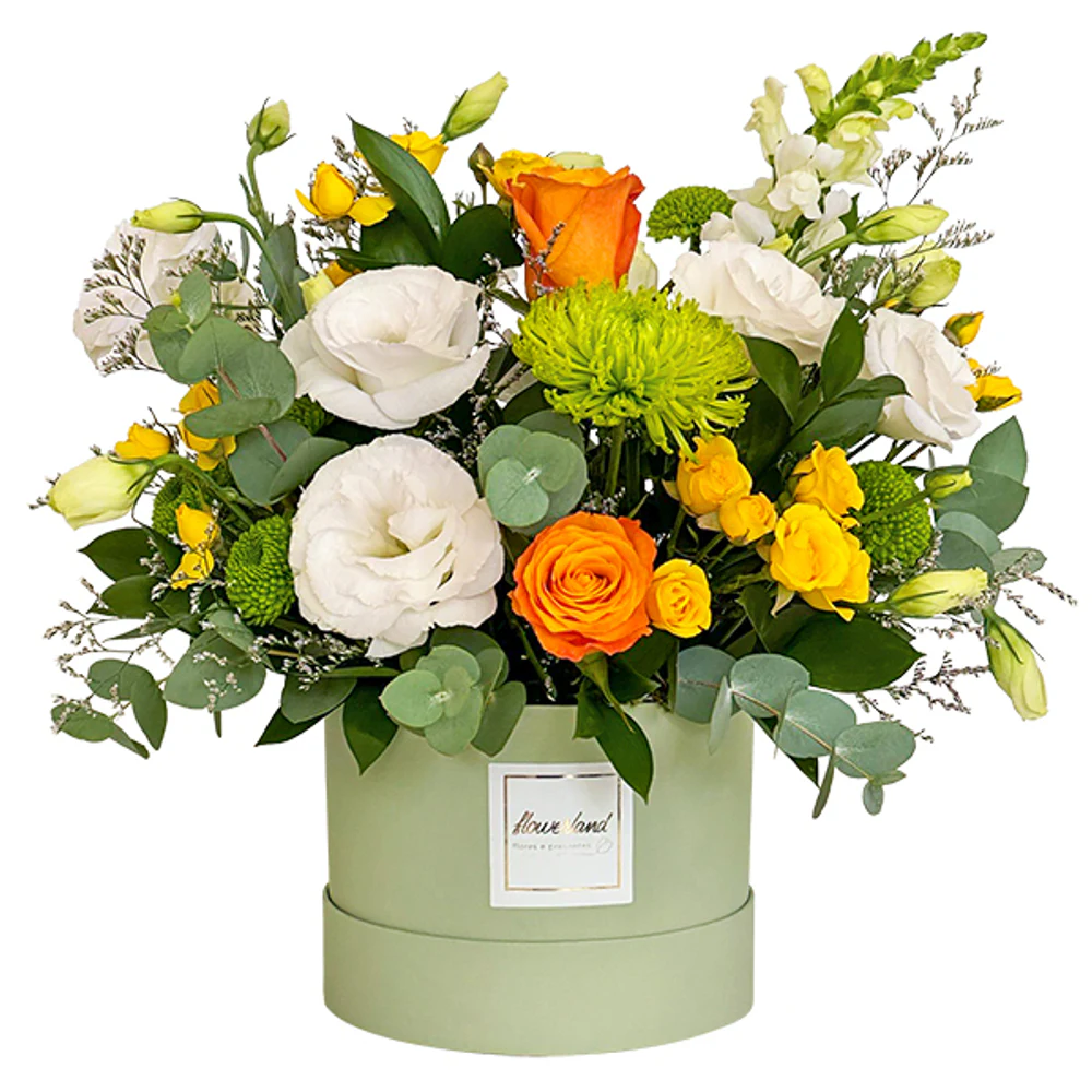 Caixa de Flores Isadora (média)