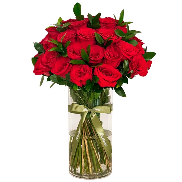 VASO 36 ROSAS COLOMBIANAS