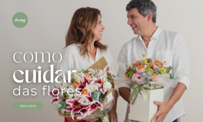 Leandro e Adriana Sócios da Flowerland